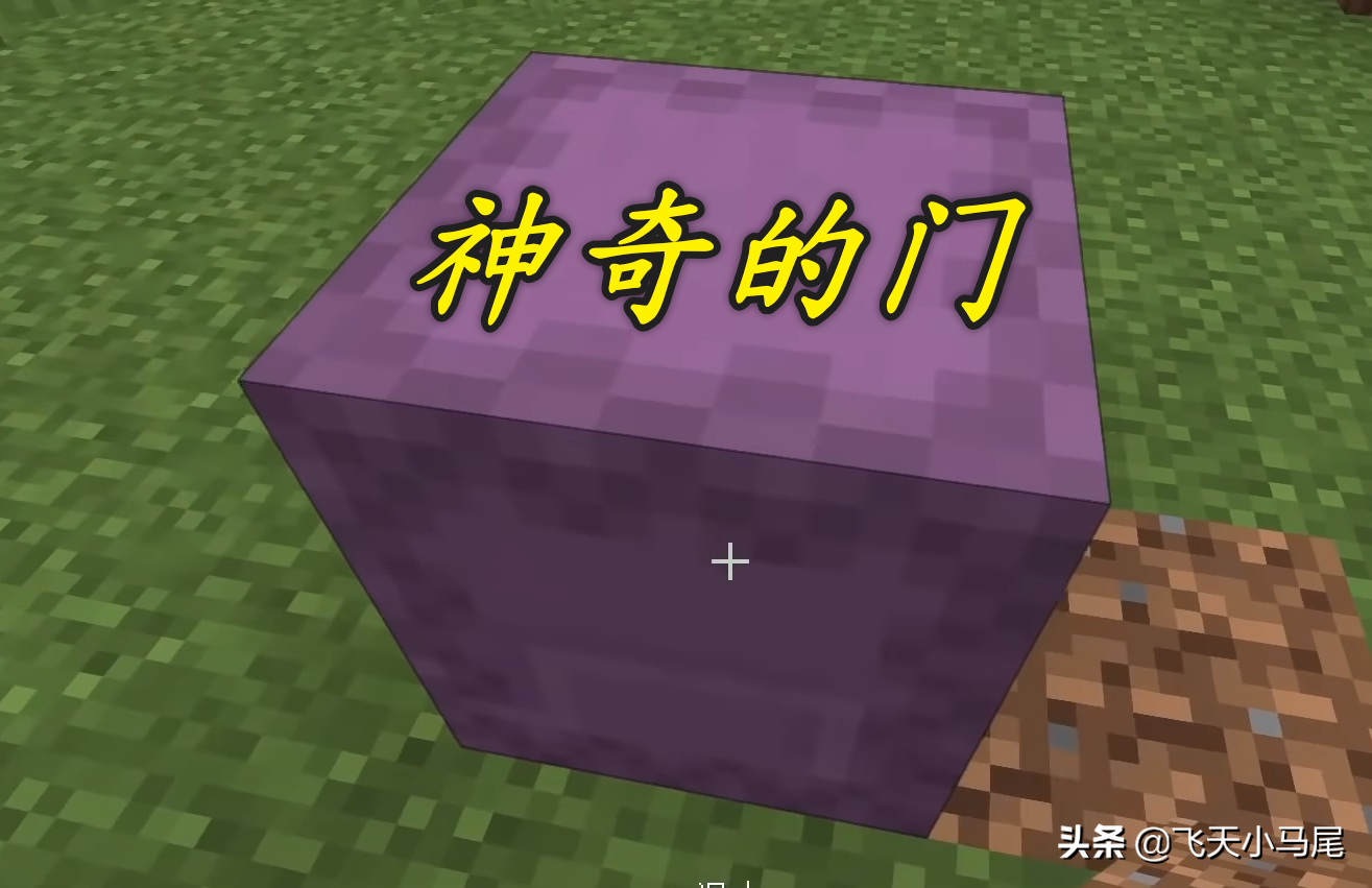 我的世界用这个道具来做门，熊孩子进不来，老玩家也费劲