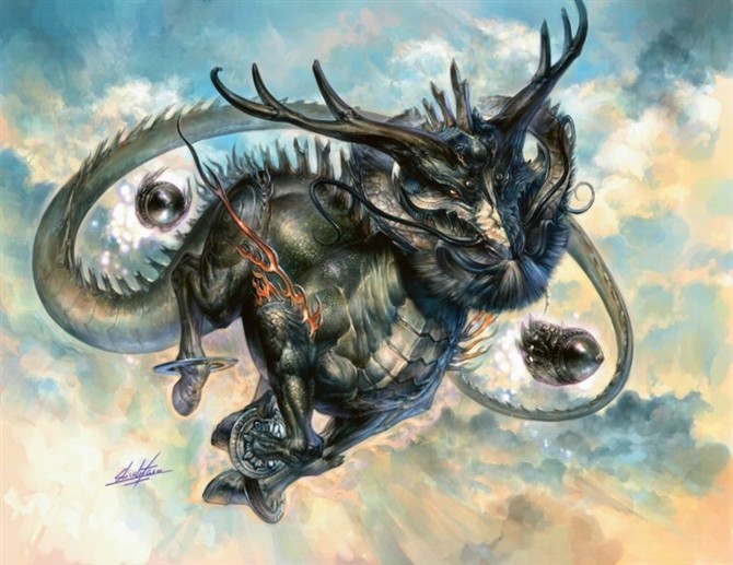 中国古代神话异兽图鉴全集,造型各异,上古神话典籍详细描述