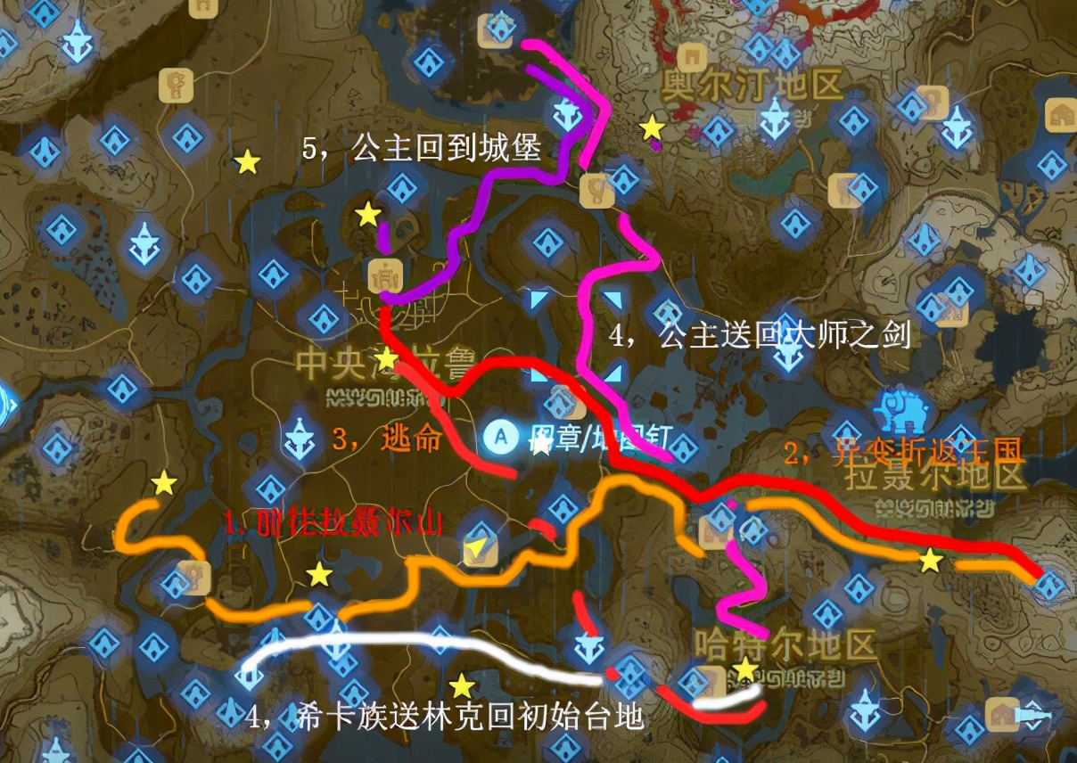 「塞尔达传说：旷野之息」公主的回忆——十二张记忆片段全解析