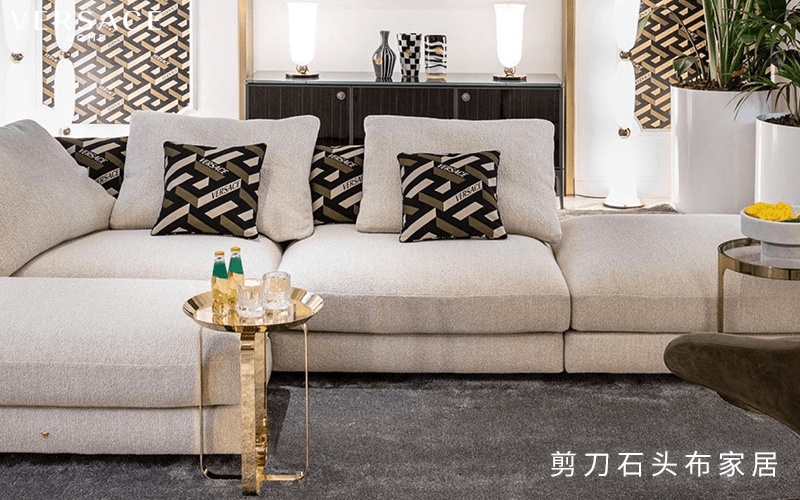 Versace Home进口沙发，2021新品的时尚奢华全面升级