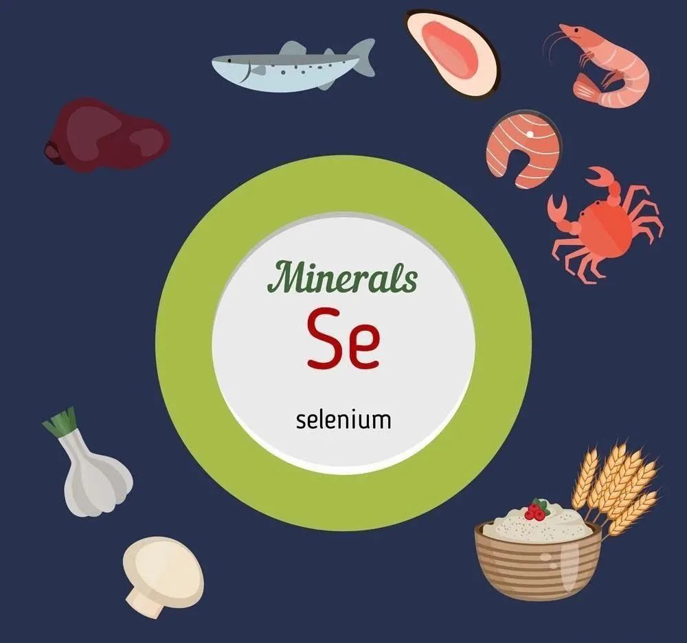 8种人体必须的神奇微元素,铁,碘,锌,硒,铜,钼,铬,钴