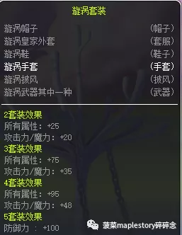 冒险岛装备推荐（平民篇）