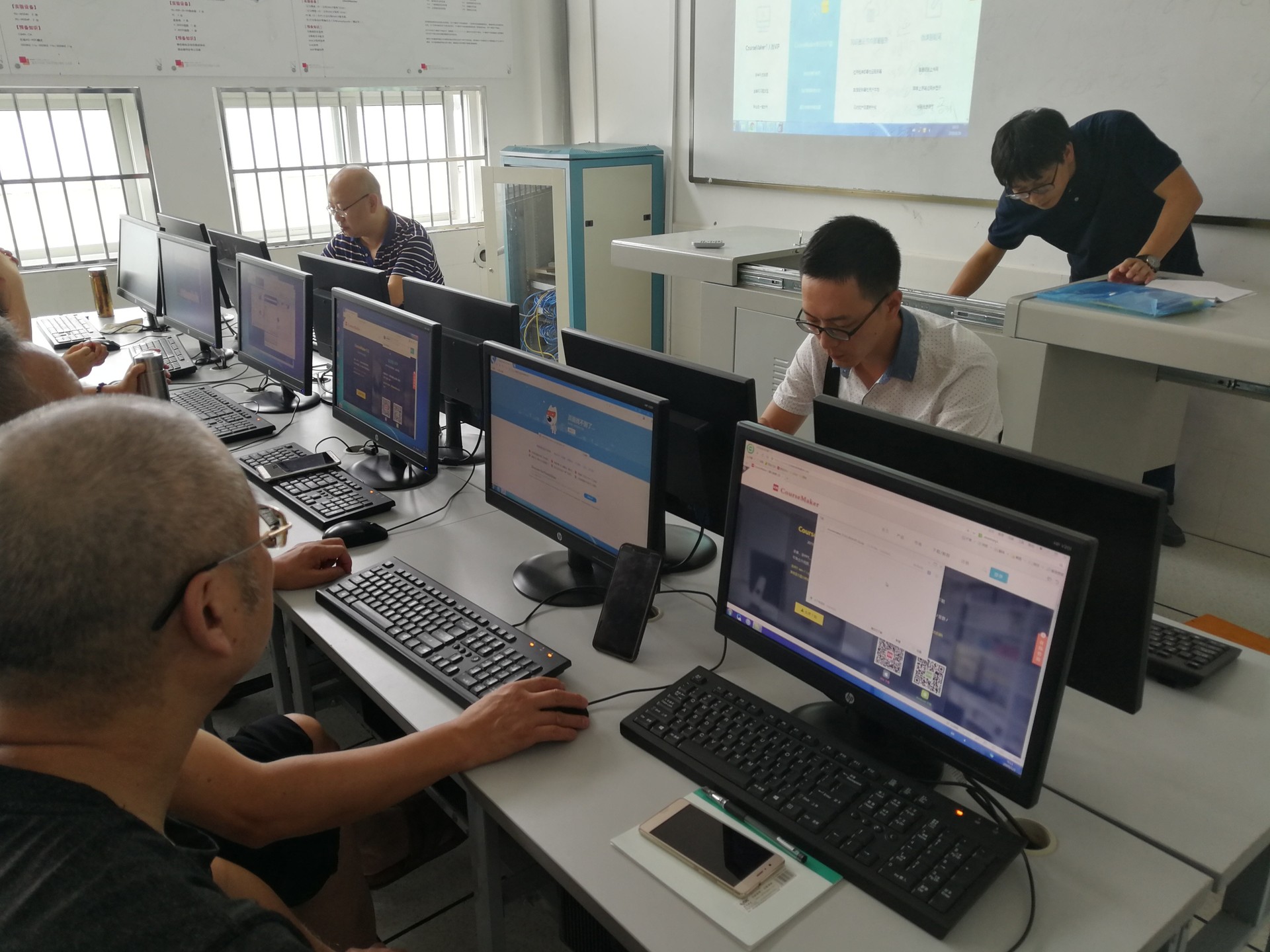 CourseMaker助力绵阳市游仙职业技术学校2019学年度教师全员教学