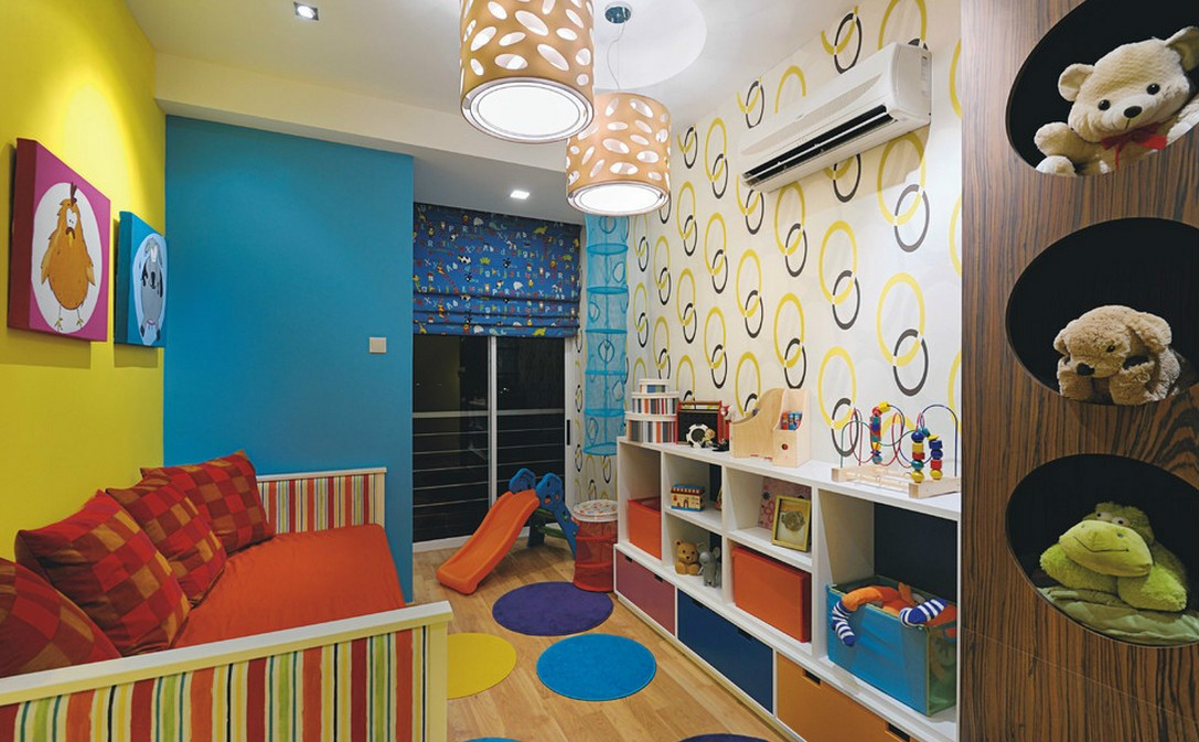 儿童房的壁纸很重要，选好壁纸，让儿童房更加温馨美观