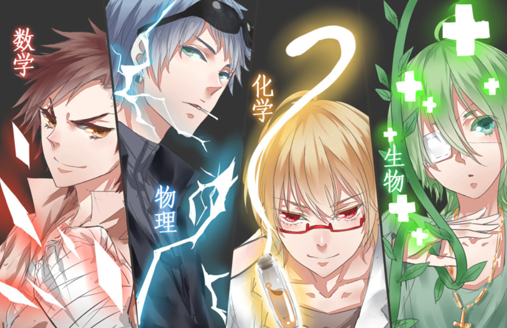 画师将“学科”画成了真人！看了之后，我突然想努力学习了