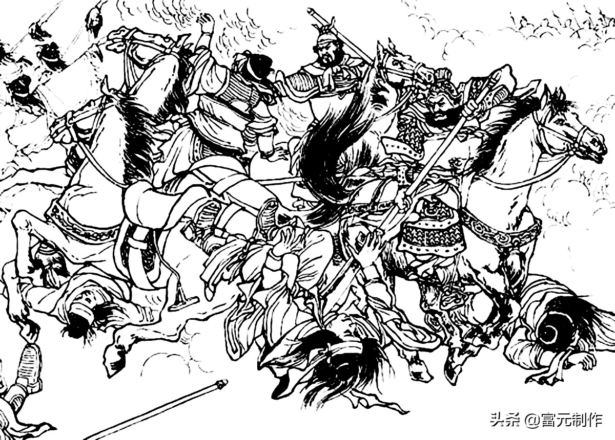 马超二十个回合战败了张郃，为什么却与曹洪斗了四五十个回合？ 第2张