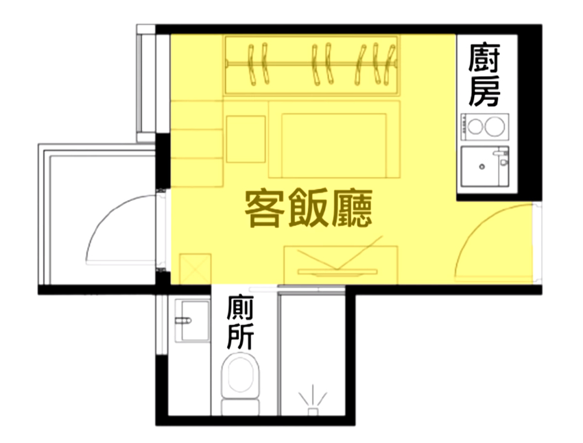 香港小夫妻“穷装”14㎡蜗居，挖空心思做收纳，半平米不敢浪费