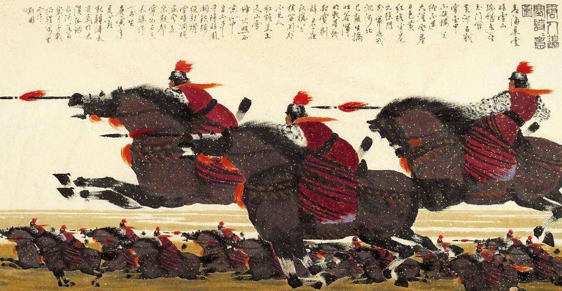 初唐最慷慨激昂的一首诗,歌颂的是弃笔从戎,保家卫国