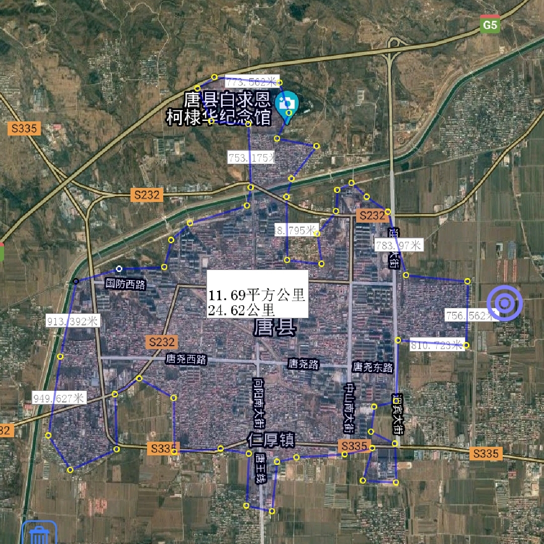 安国市地图高清版（河北省保定市建成区面积排名）
