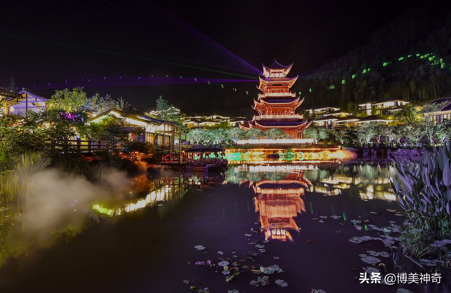 夜往葛仙村，瞧一瞧仙人的夜生活；晨登葛仙山，上一柱平安祝福香