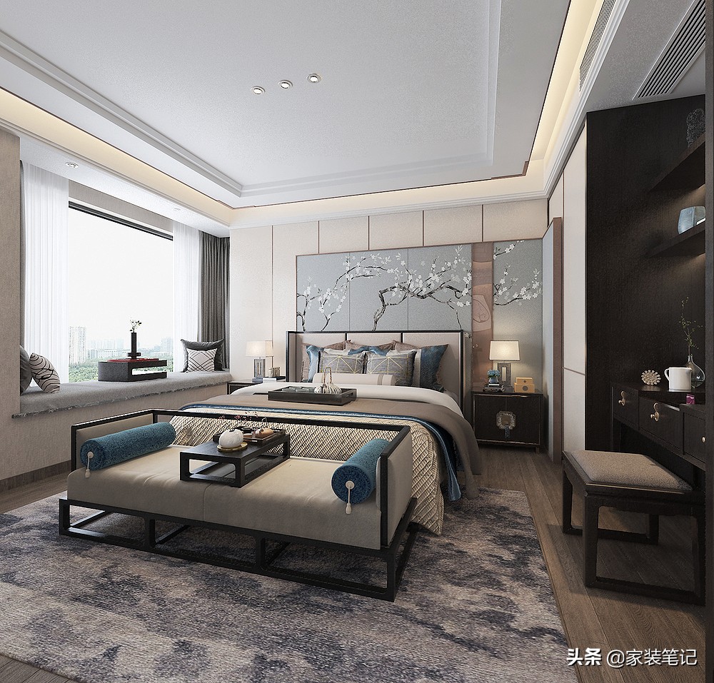 参观西安夫妇的中式风格复式楼，成熟稳重的格调，深深地被吸引了
