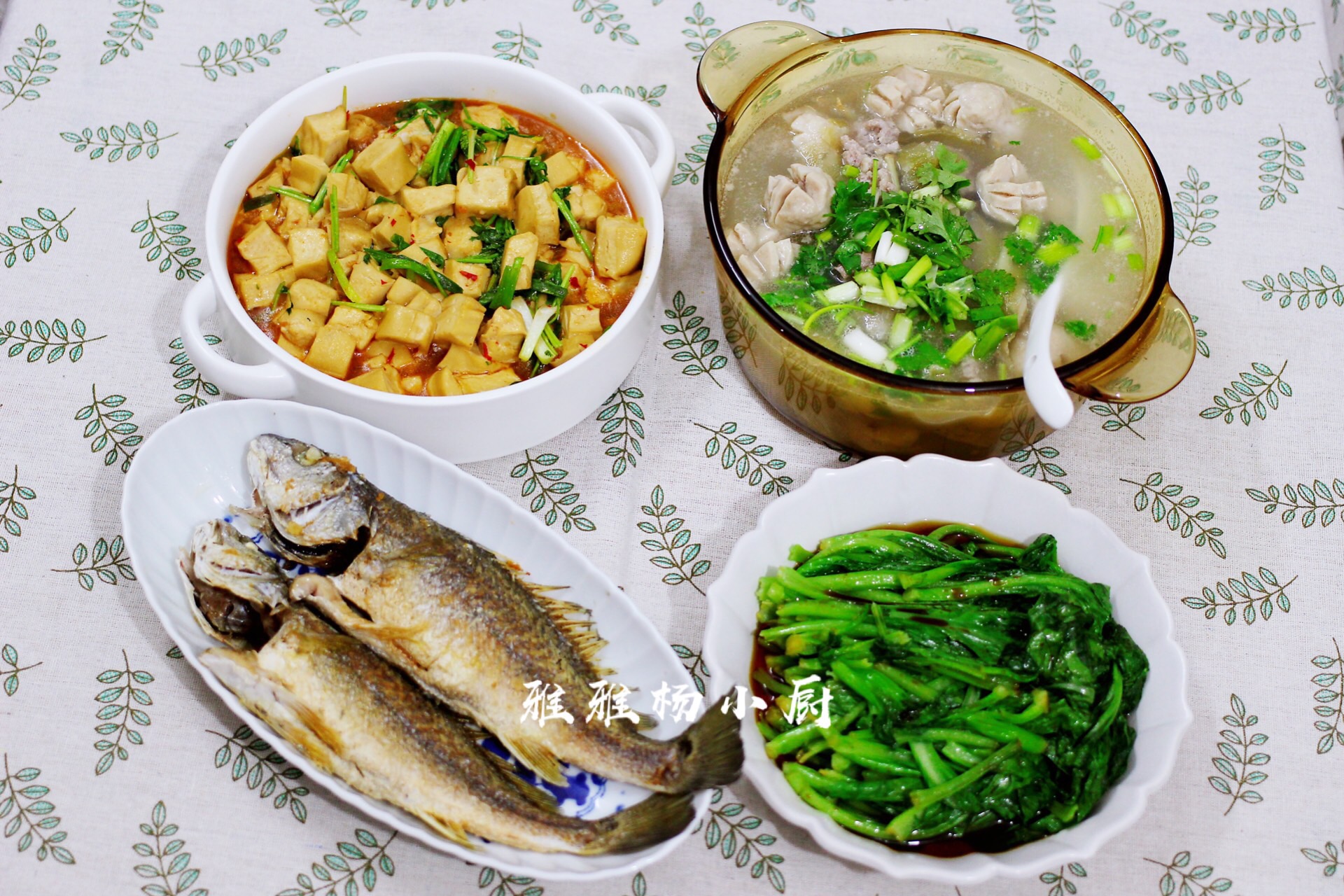 一家四口的家常晚餐(一家四口的家常晚餐图)