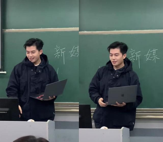 又一所高校的男教师走红，笑起来神似“任嘉伦”，女学生直呼养眼