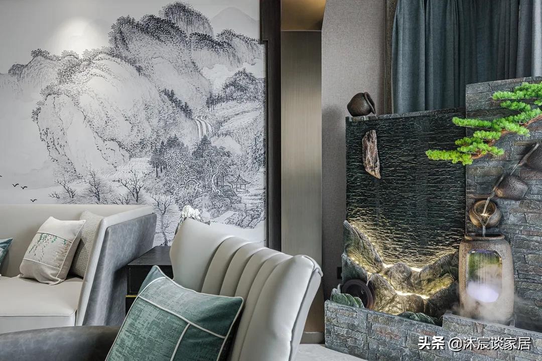 这才是中国风，太美太大气了！进屋让人眼前一亮，精致素雅