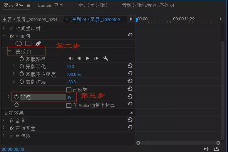 干货｜一分钟教会你如何用PR给视频去水印