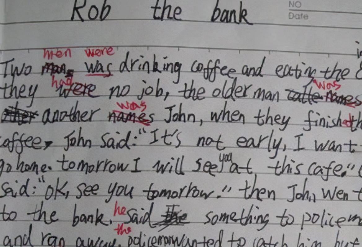 高考英语试卷出现的“神仙字体”，老师不忍扣分：英语就得这样写