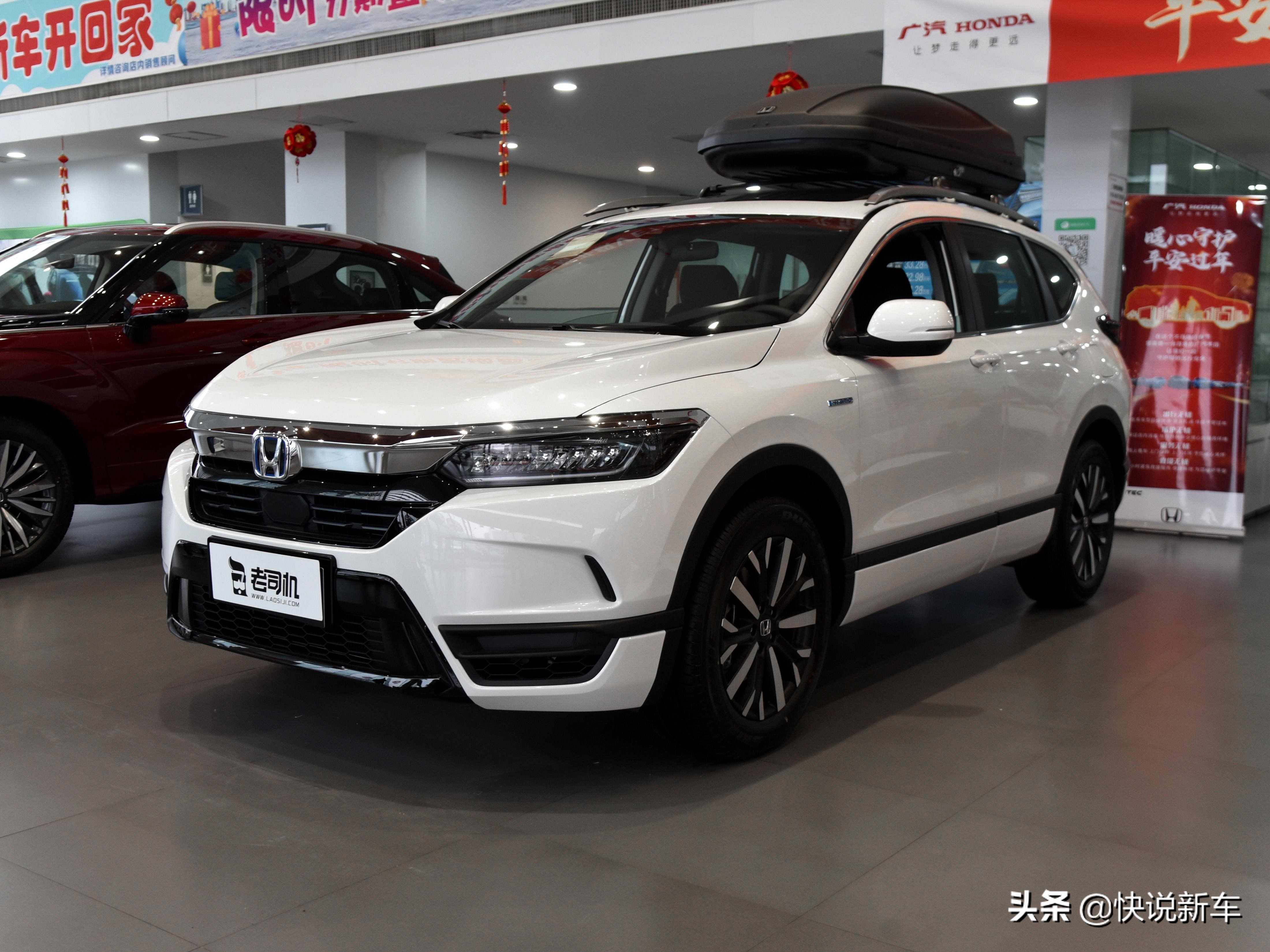 4.9L油耗日系混动SUV，技术成熟故障率低大空间，带你看本田皓影