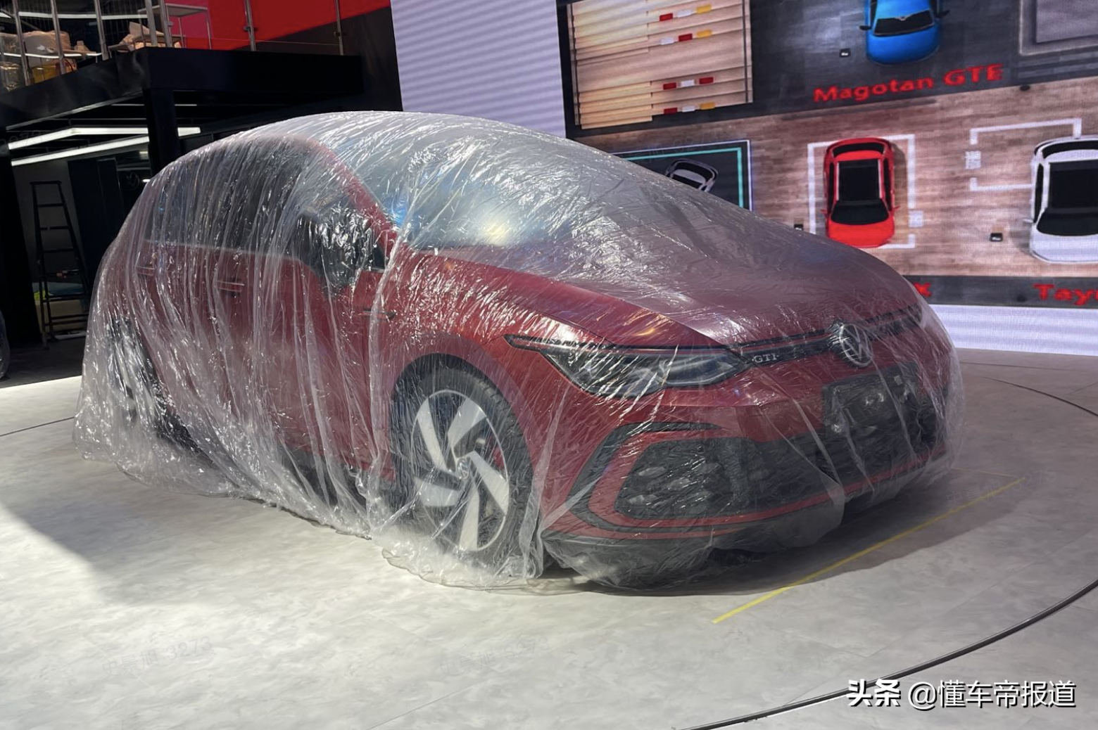探馆 | 预售23.18万，大众全新高尔夫GTI实车现身，天津车展上市