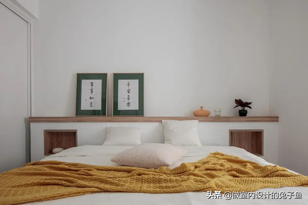 年轻夫妻的80㎡两居室，因“圆形”布置而走红，不要电墙太香了