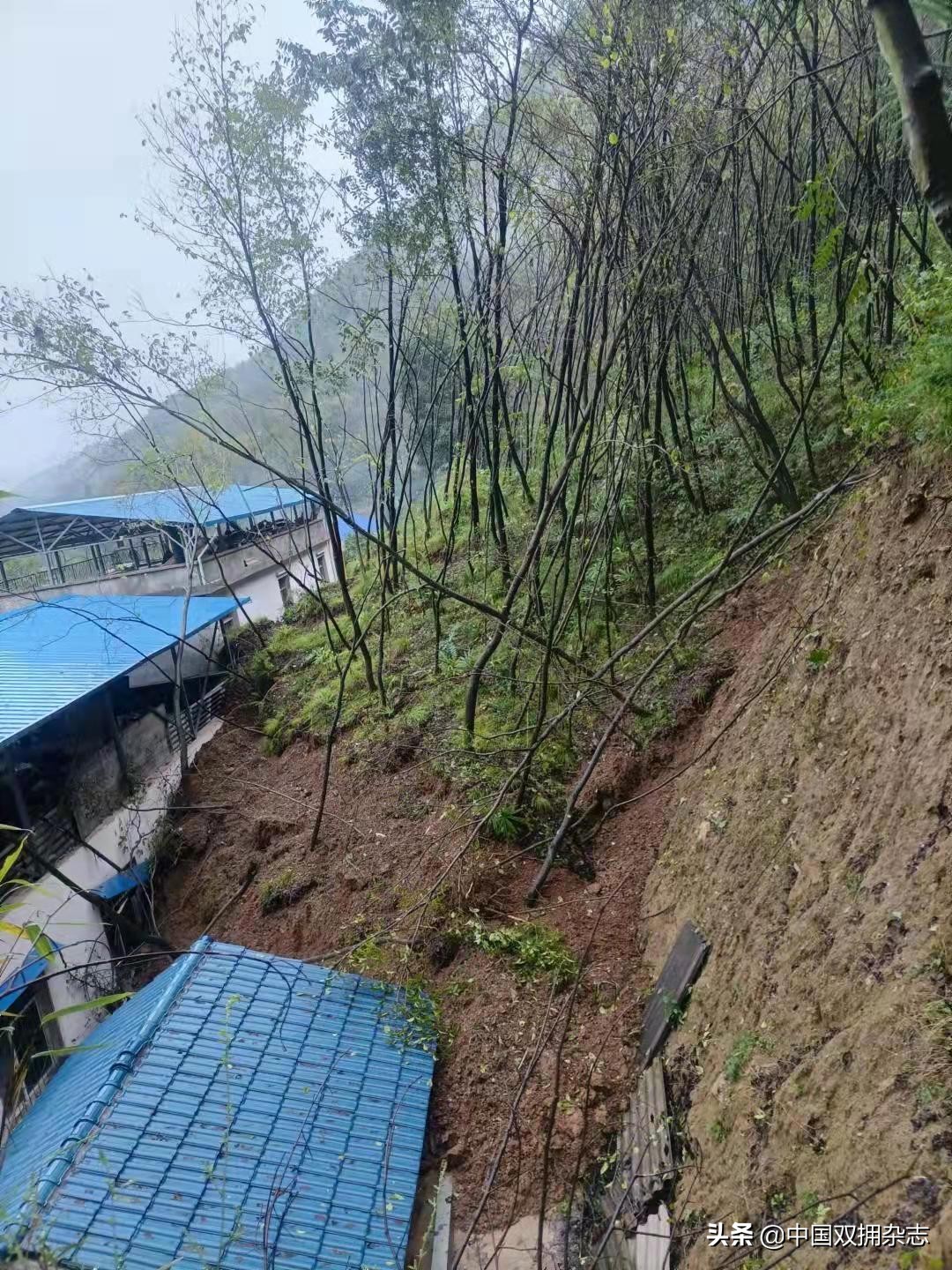 暴雨突降 房倒屋塌——略阳县民兵帮助万名群众撤离无一人伤亡