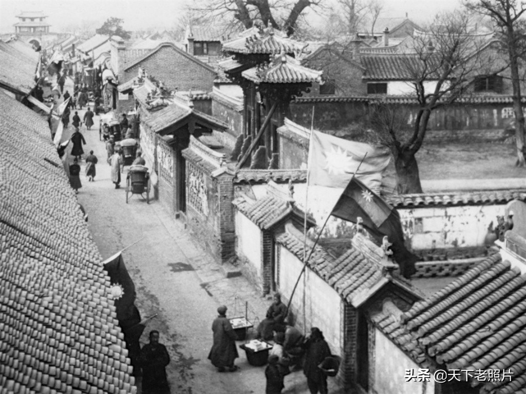 1931年的山东烟台老照片 昔日的芝罘登州牟平县蓬莱阁