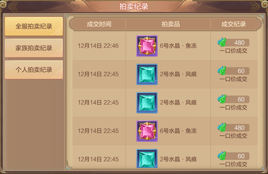 《自由幻想手游》拍卖上线 交易行最新资讯