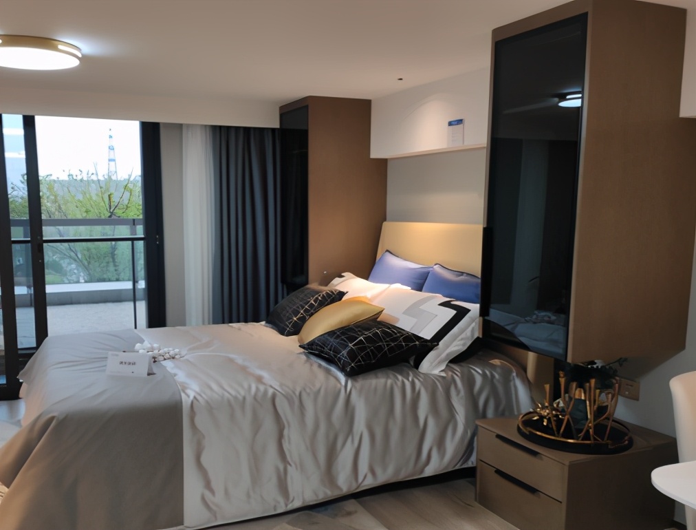 43平米loft，双层单独开门，独立空间互不干扰，装修真唯美