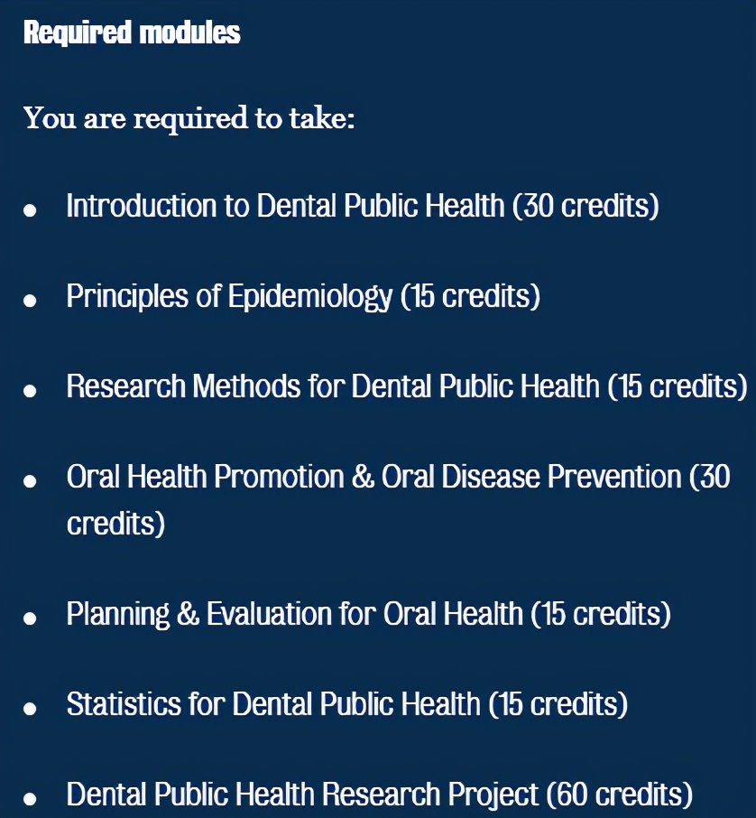 伦敦大学国王学院(KCL)：牙医/口腔专业研究生项目介绍