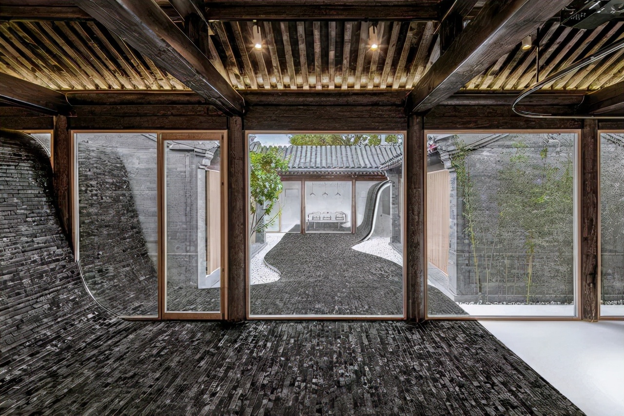 胡同大改造北京162m²极简风，自带禅意风格的四合院，大爱