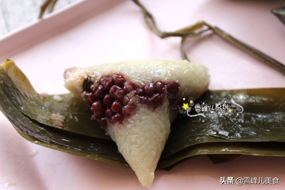 三角粽子的包法视频慢动作教程，全程讲解详细