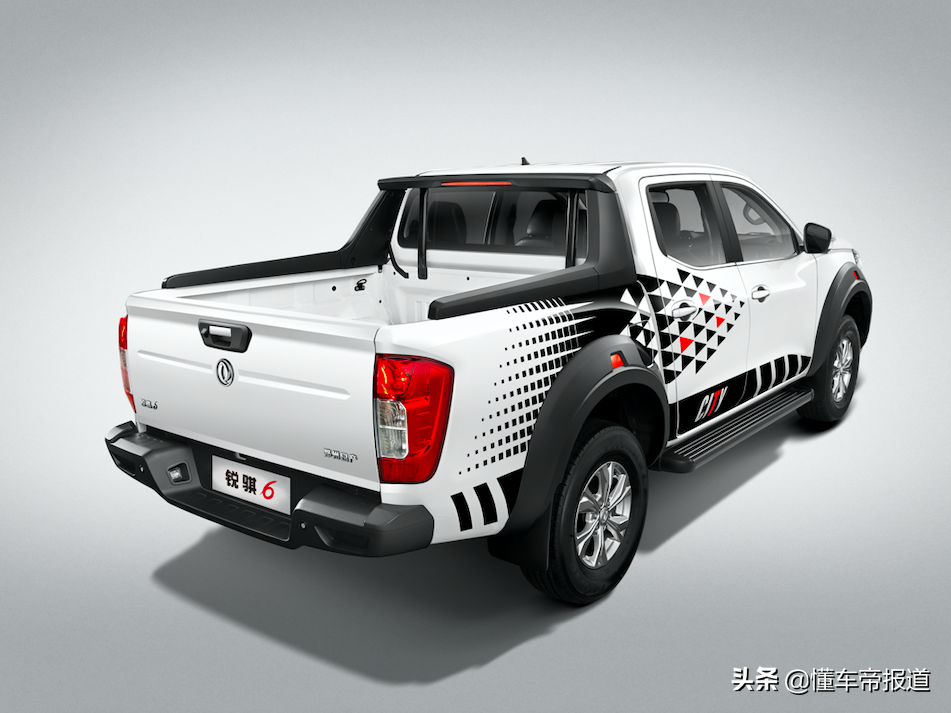 新车｜加装后桥伊顿差速器，车身自带贴花！锐骐6都市版上市