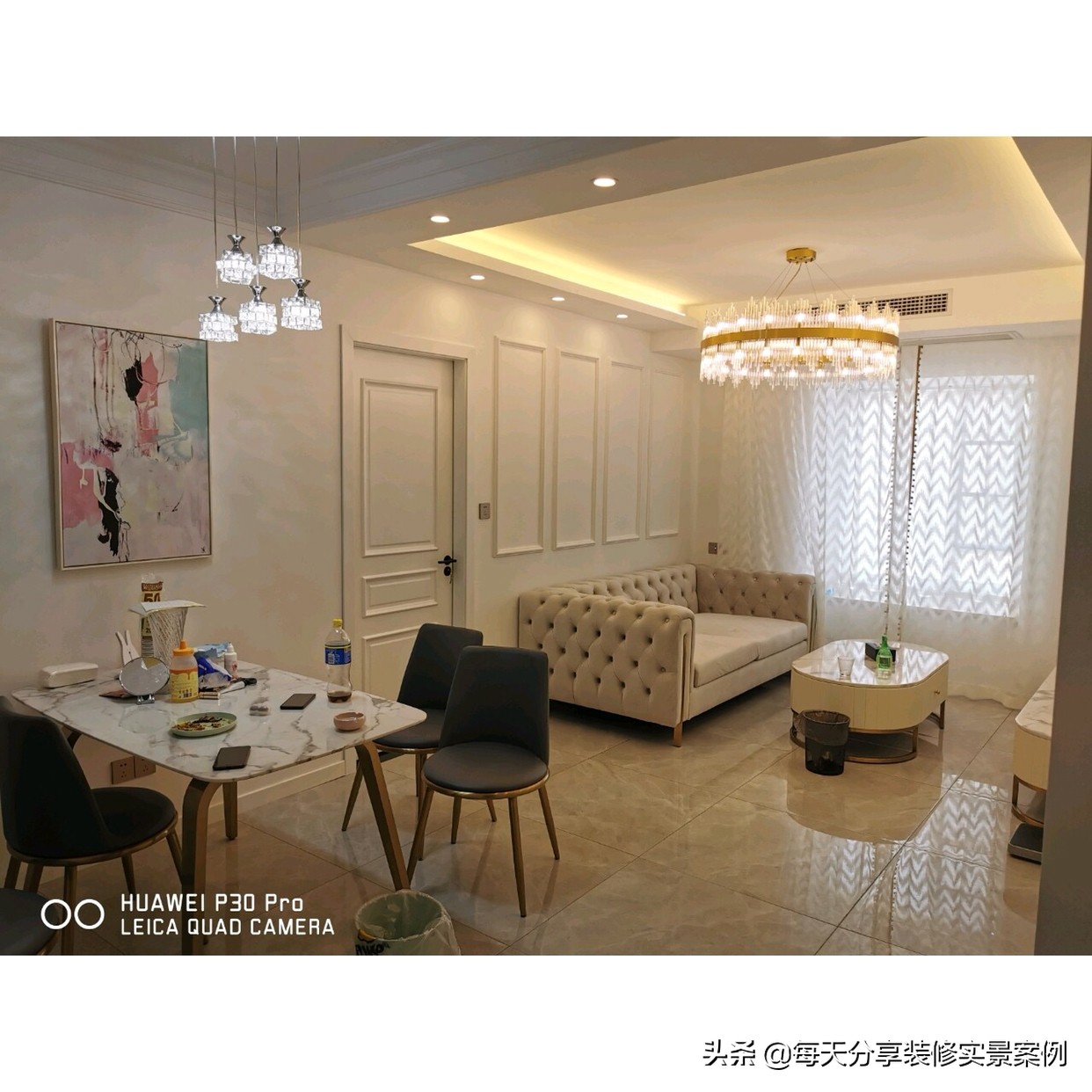 国庆节前搬新家，全屋装修很漂亮，忍不住给大家晒晒做参考