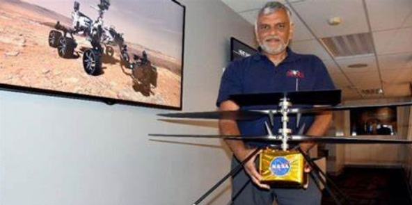美国宇航局JPL的总工程师，印度理工学院校友，研究出火星直升机