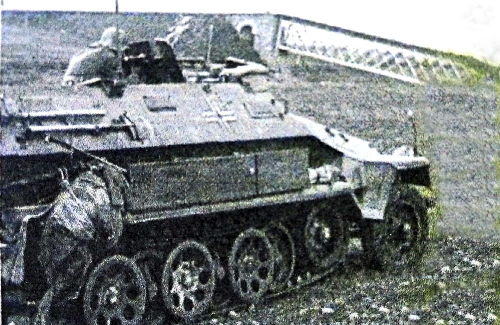 二战德国半履带装甲车之251/1型半履带装甲运兵车（二）