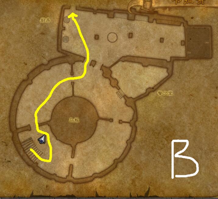 魔兽世界卡拉赞路线图(魔兽世界70级卡拉赞攻略)