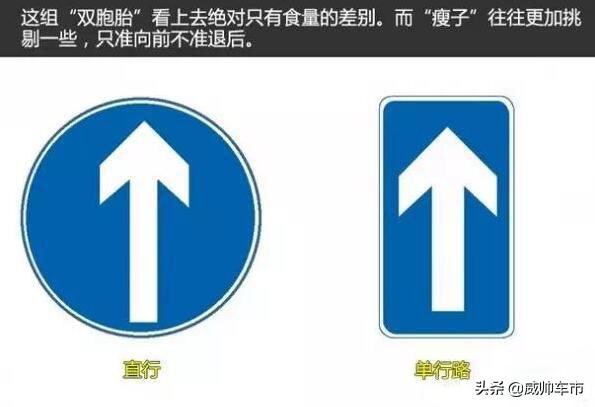总是分不清的14个交通指示牌，你都会区分吗？