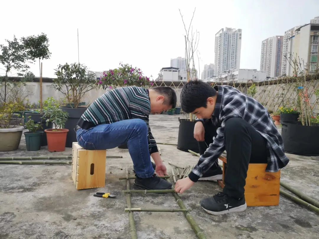 海妈花园访问｜想种花没地方？重庆小学老师在学校楼顶造了座花园