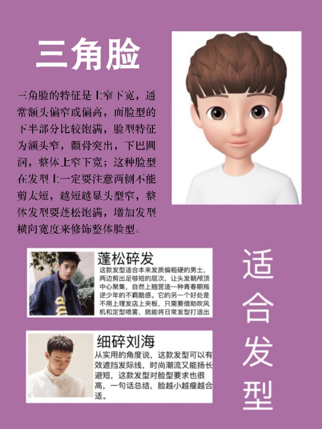 男生如何根据脸型选发型！三七分男士发型教程