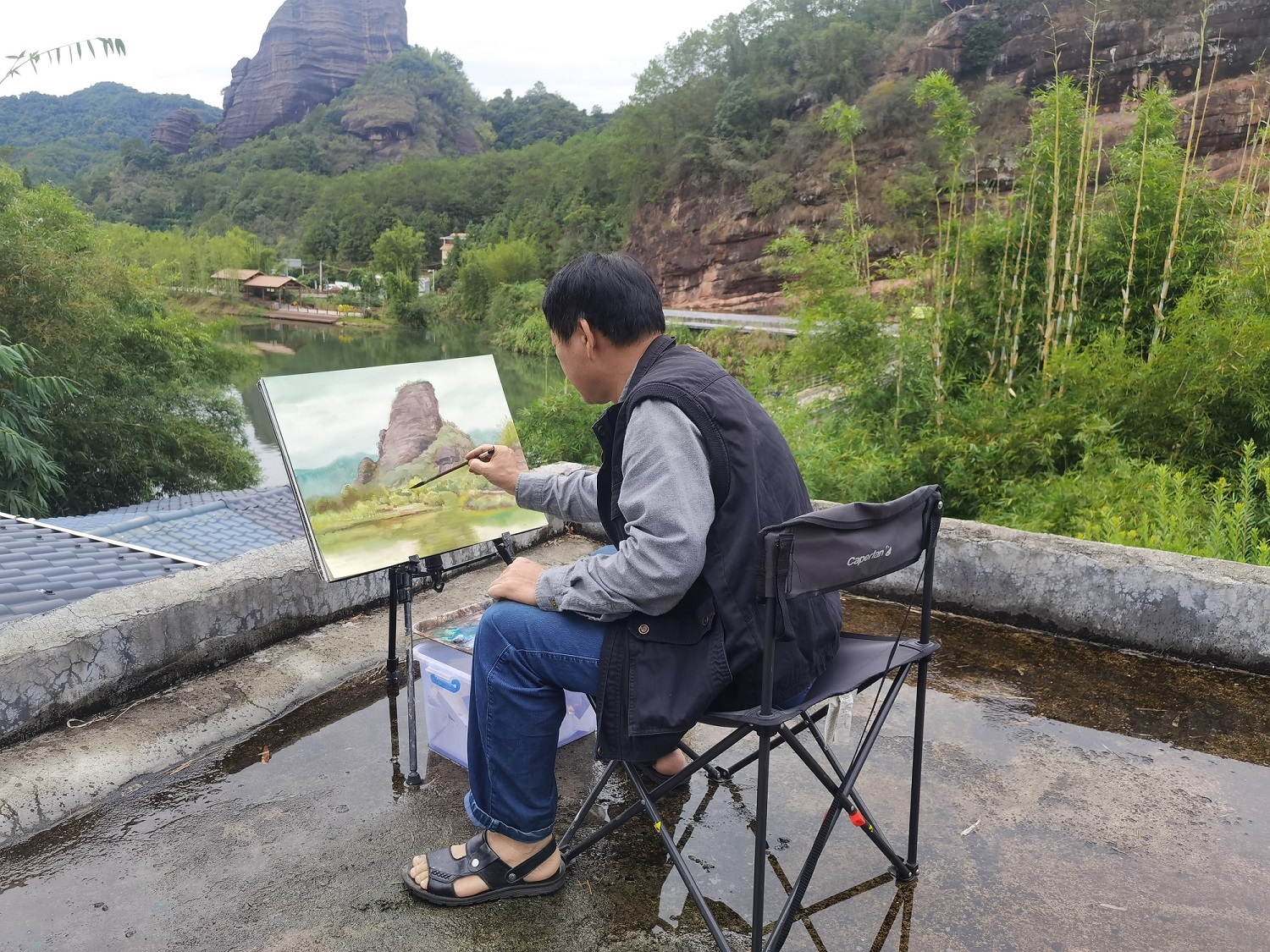 刘凯教学日记 | 行走在迷人的风光里