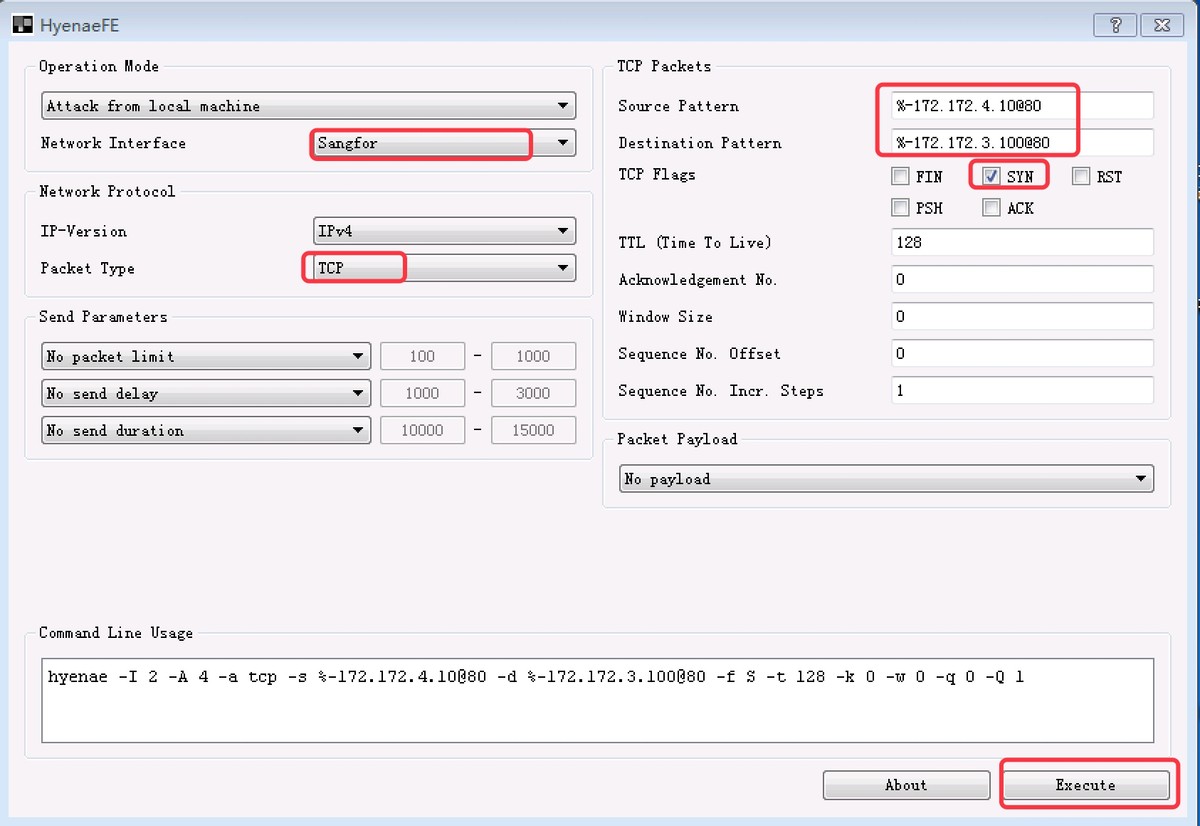 AF 服務器安全防護實驗