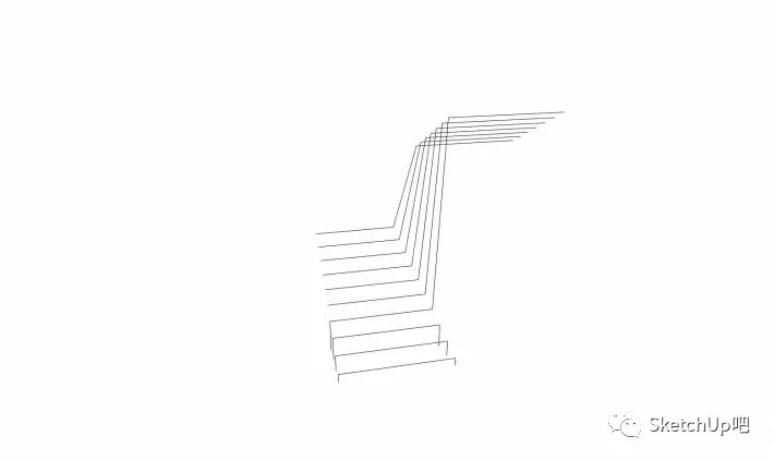 SU建模教程·骚断腿的曲线楼梯