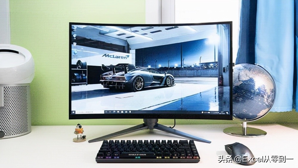 办公娱乐两不误，买曲面显示器送电脑，是时候升级下你的设备了