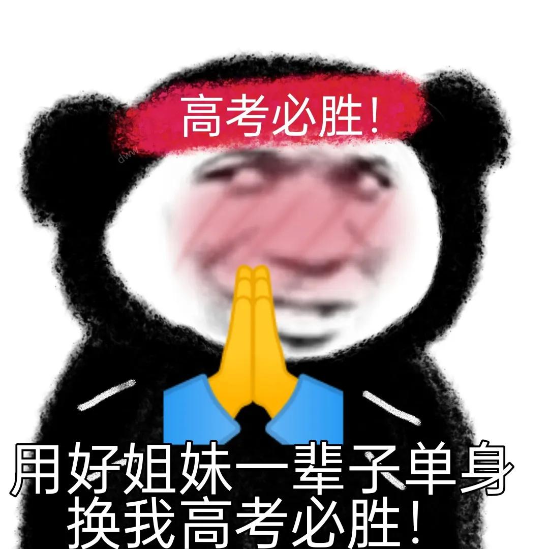 用好姐妹一辈子单身换我高考必胜