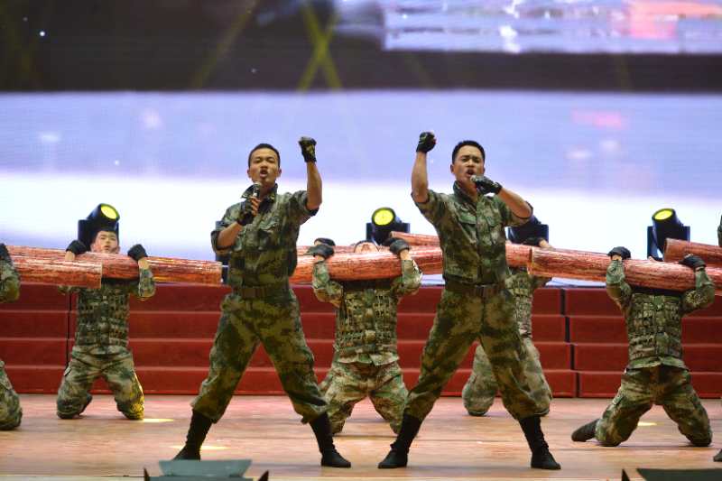 献礼华诞 | 解放军及武警部队“双节”晚会大联欢