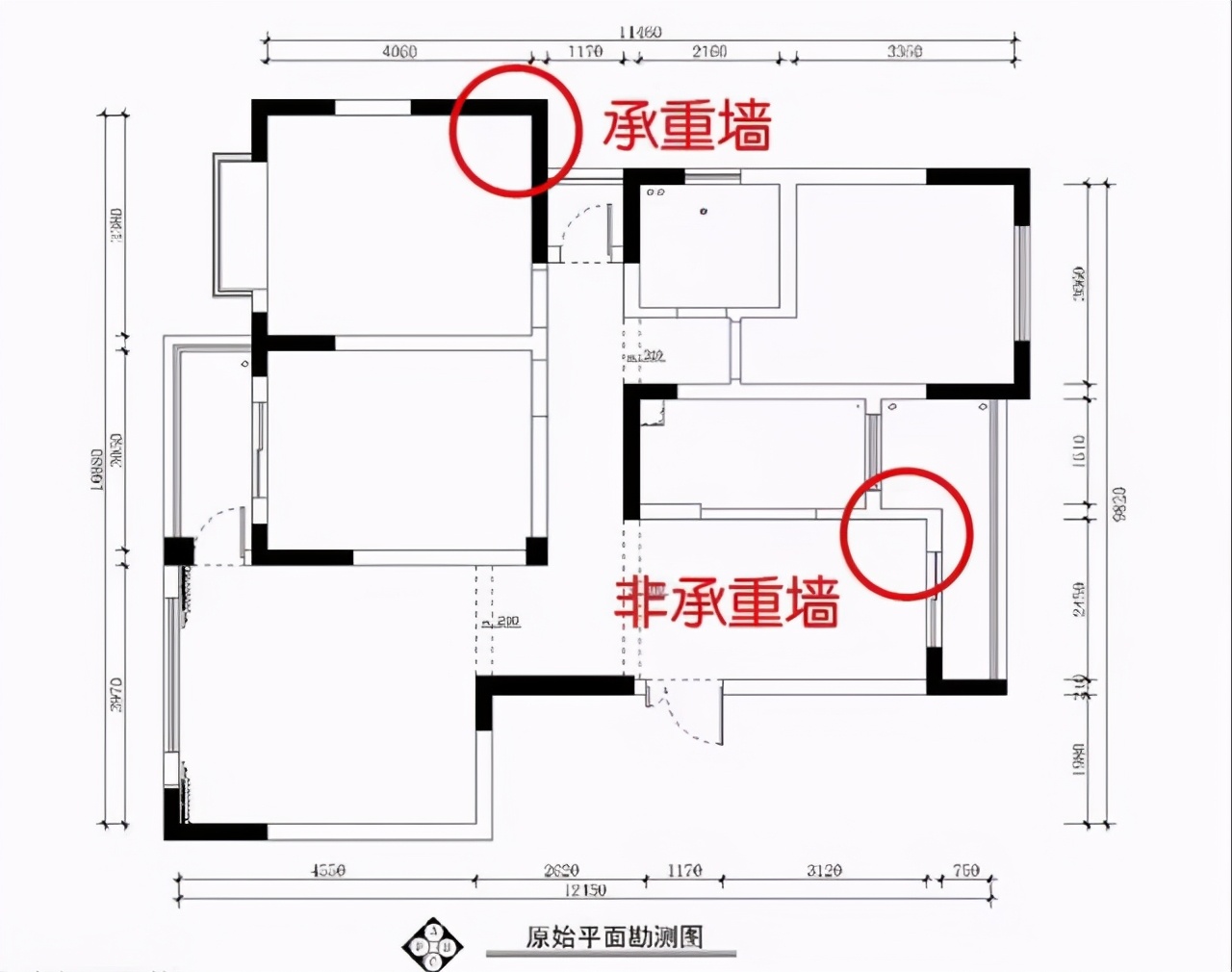 砸墙，改格局。只为增大面积，提升居住舒适度