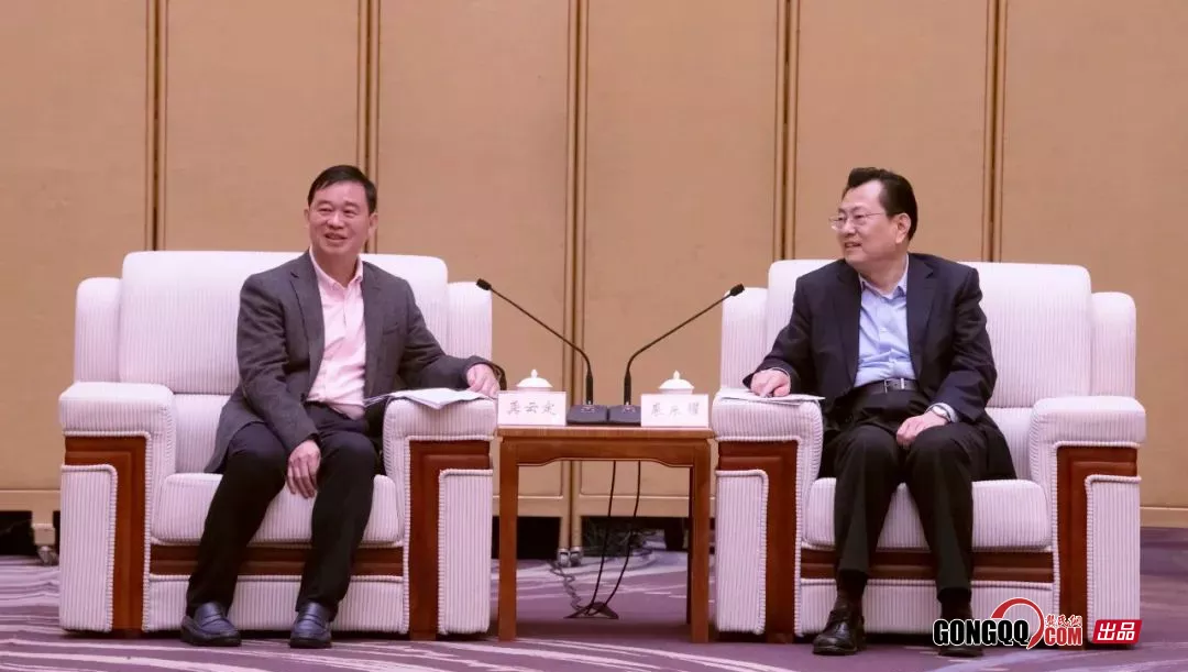 宁波市委副书记市长裘东耀会见龚云定会长