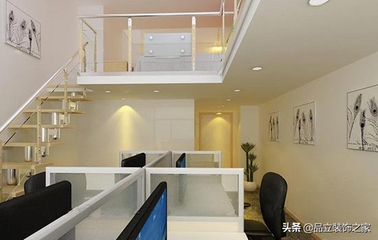 现代高端复式写字楼装修效果图鉴赏