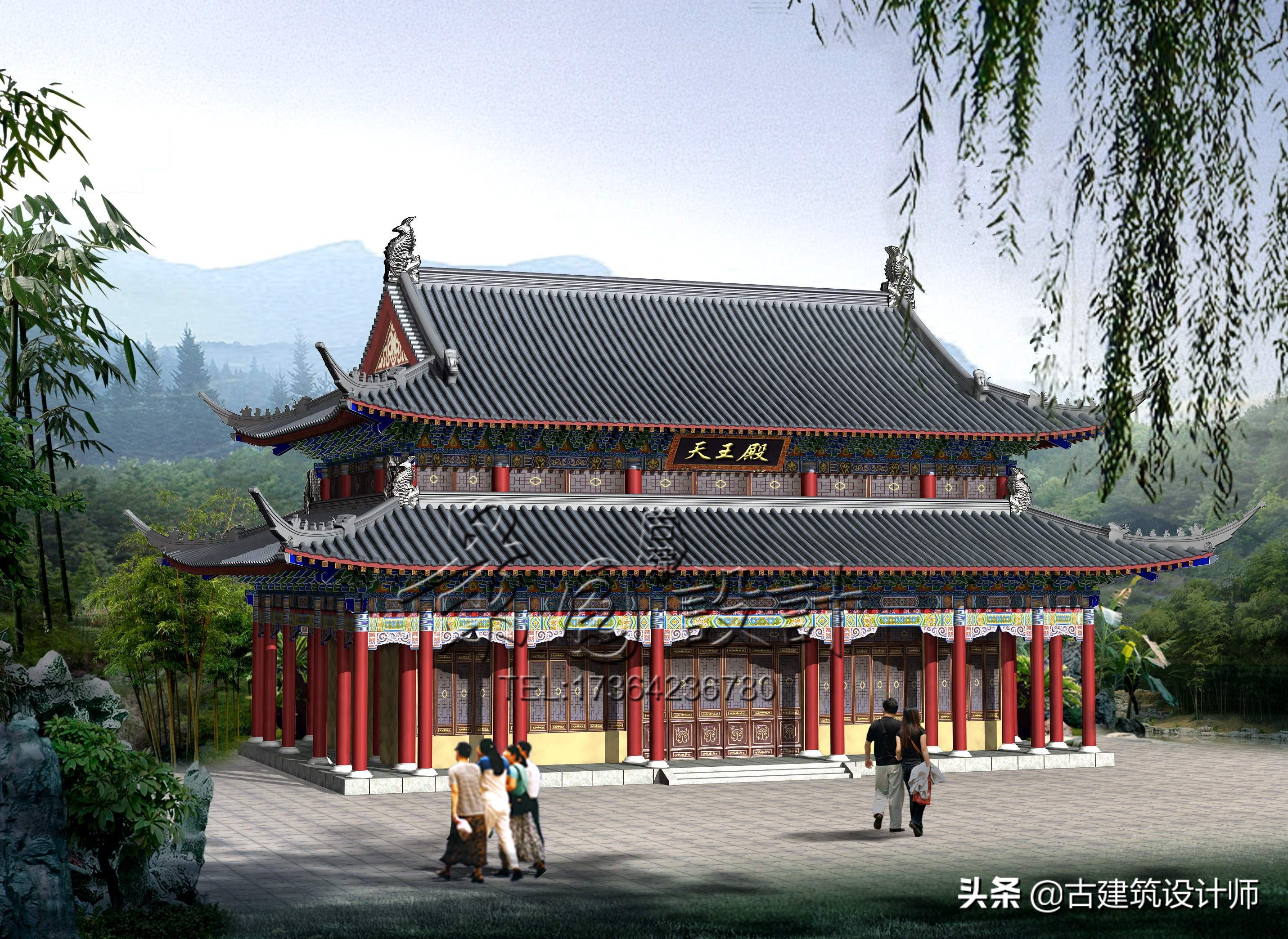 寺庙总设计怎么规划寺院总体规划设计