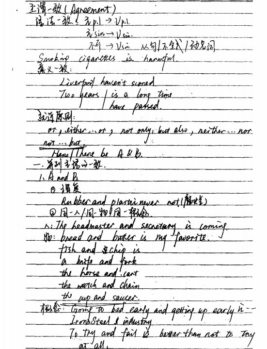 原版扫描——274页北大状元手写英语笔记！高中三年都适用