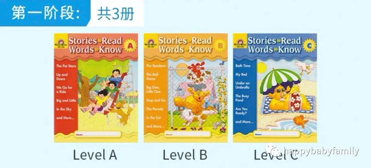 Stories to Read阅读书共10个级别